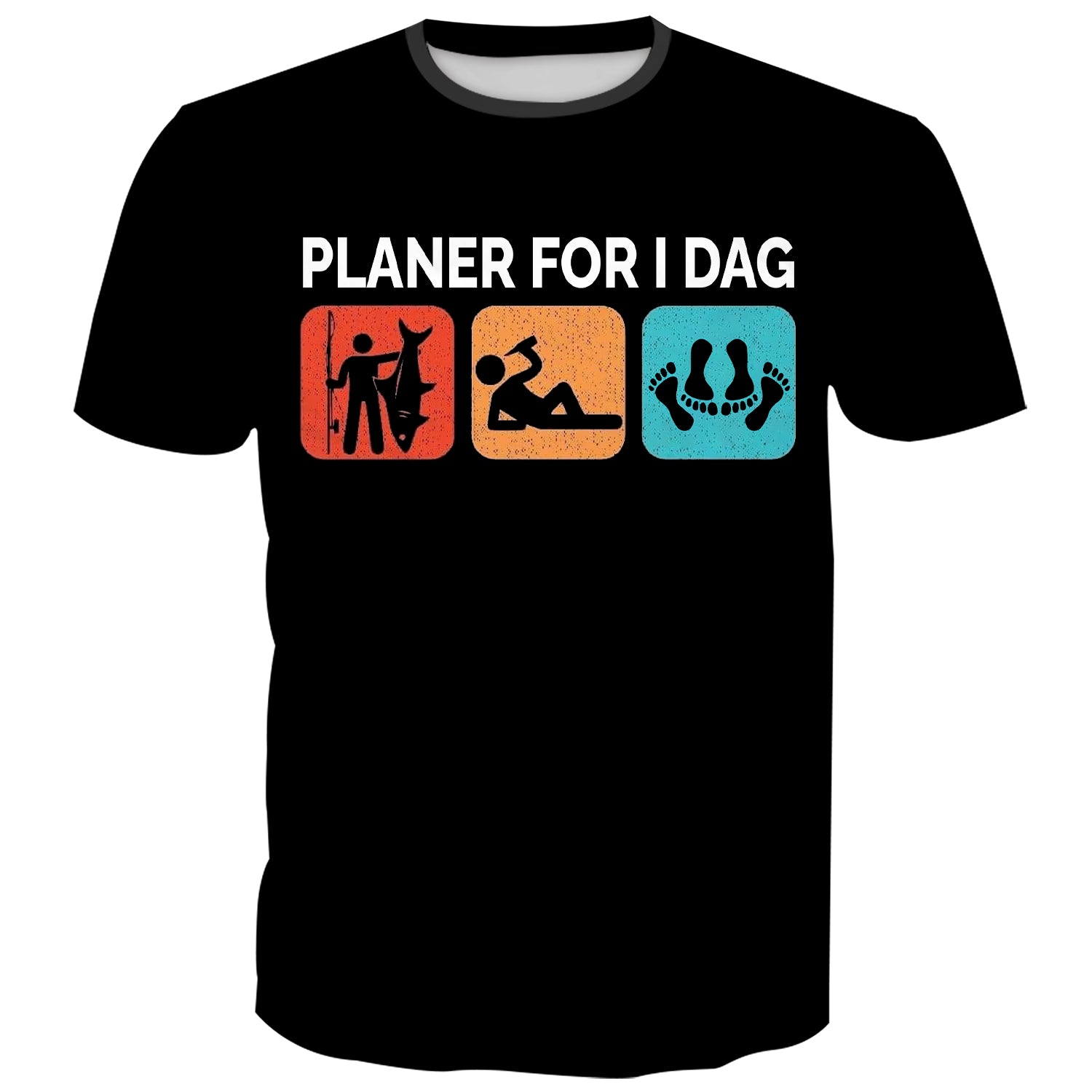 Planer for i dag-  Norwegian Fishing T-Shirt