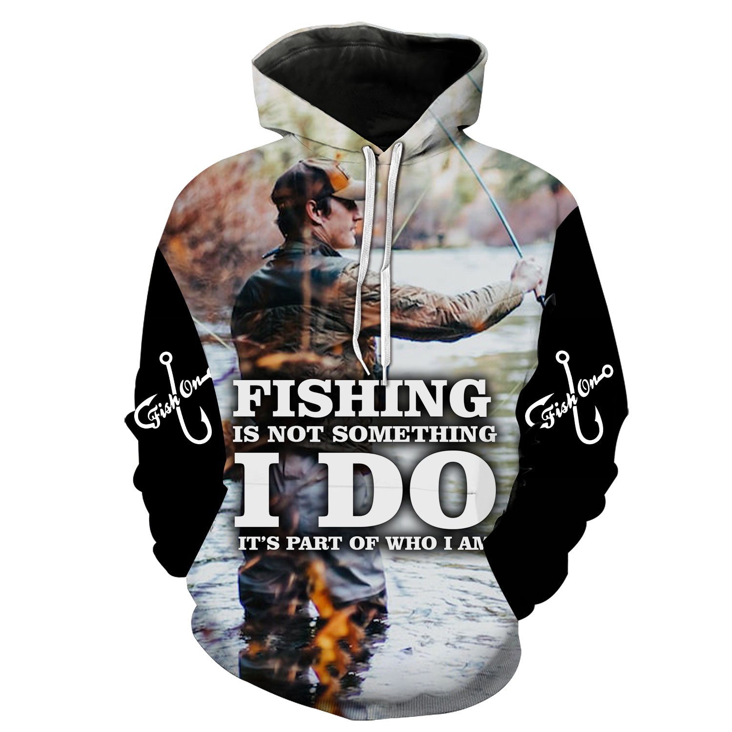 Fishing is a part of who I am - Hoodie