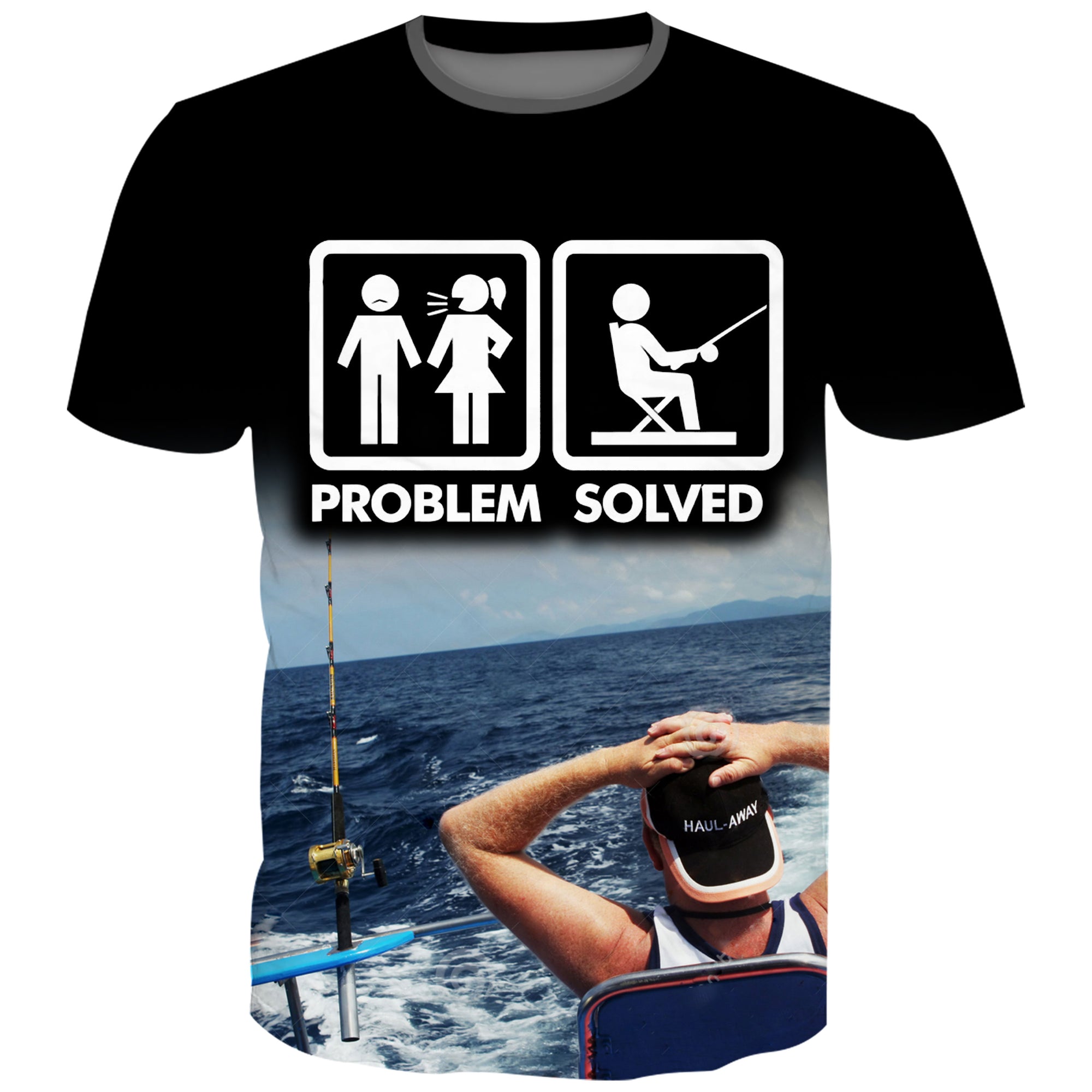 Problem Solved - Fishing T-Shirt