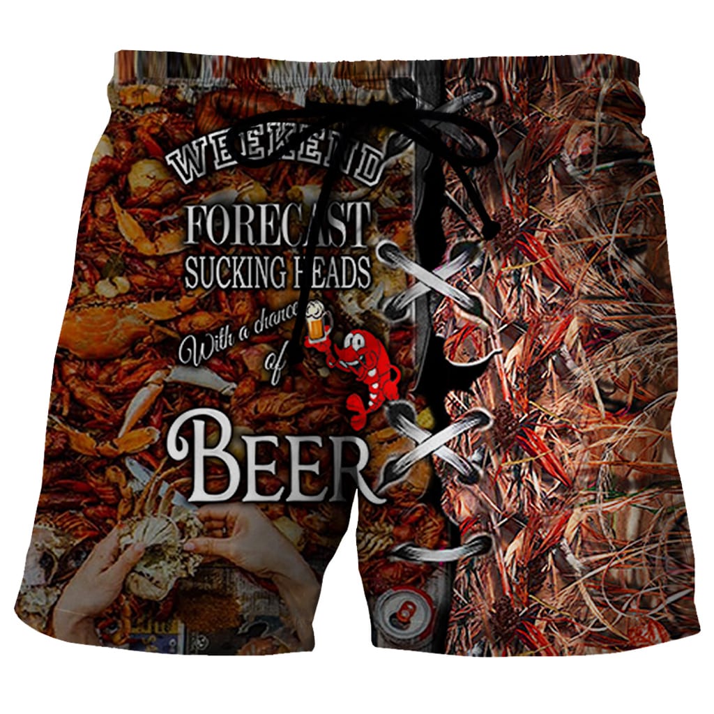 Crawfish with a chance of beer - Shorts