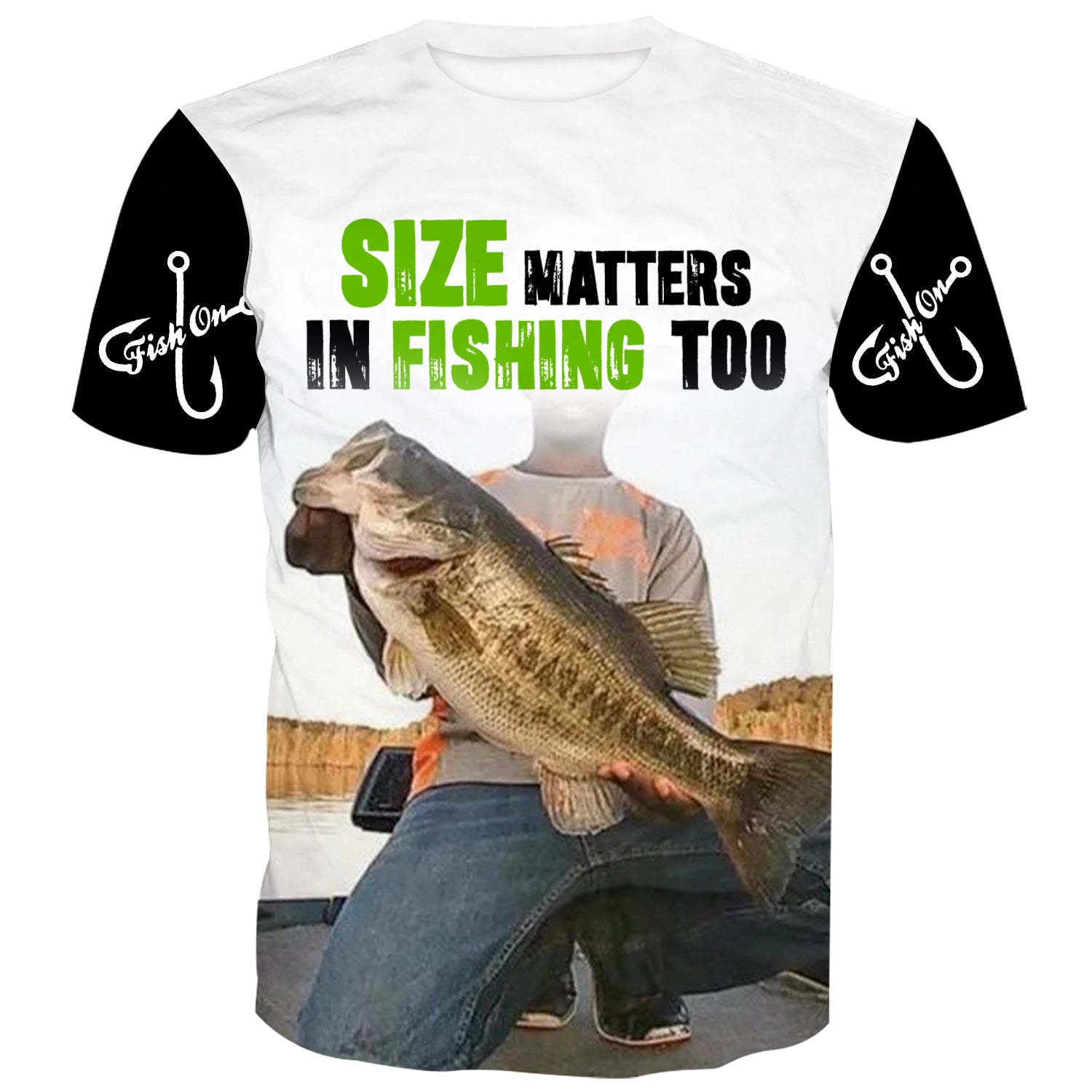 Size Matters in Fishing Too - T-Shirt