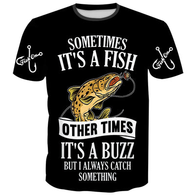 Catch the buzz | Bass fishing shirt, Style 2 / S
