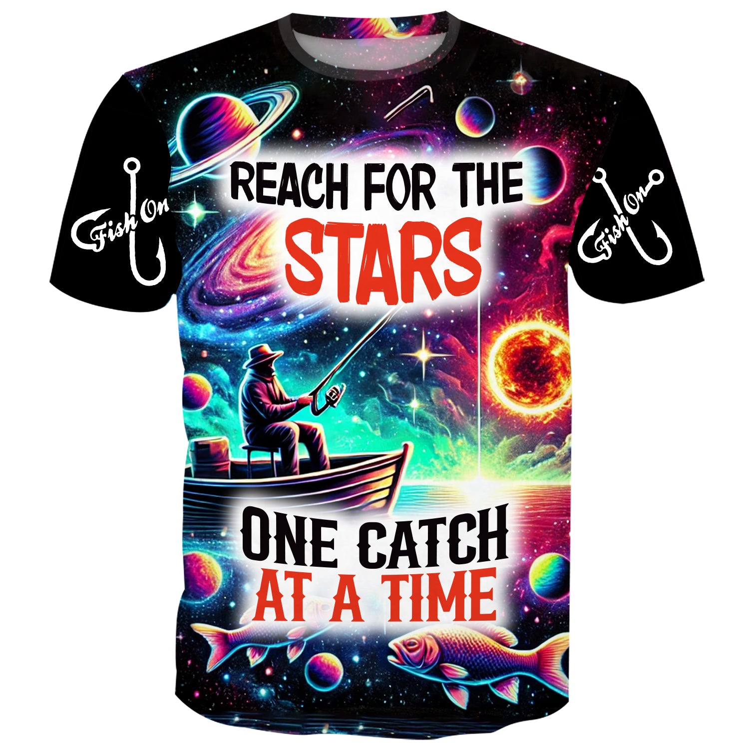 Reach for Stars, One catch at a time - T-Shirt