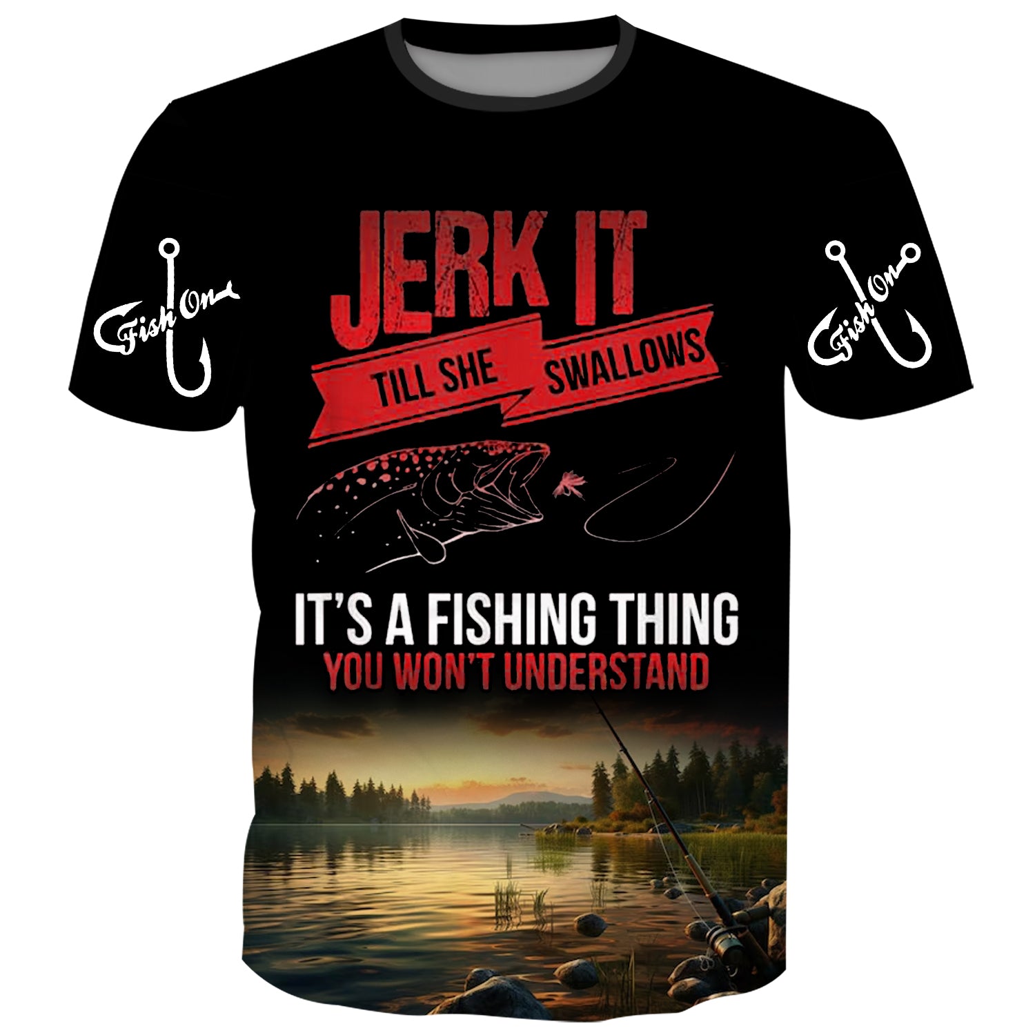 It's a Fishing thing you won't understand - T-Shirt (Black)