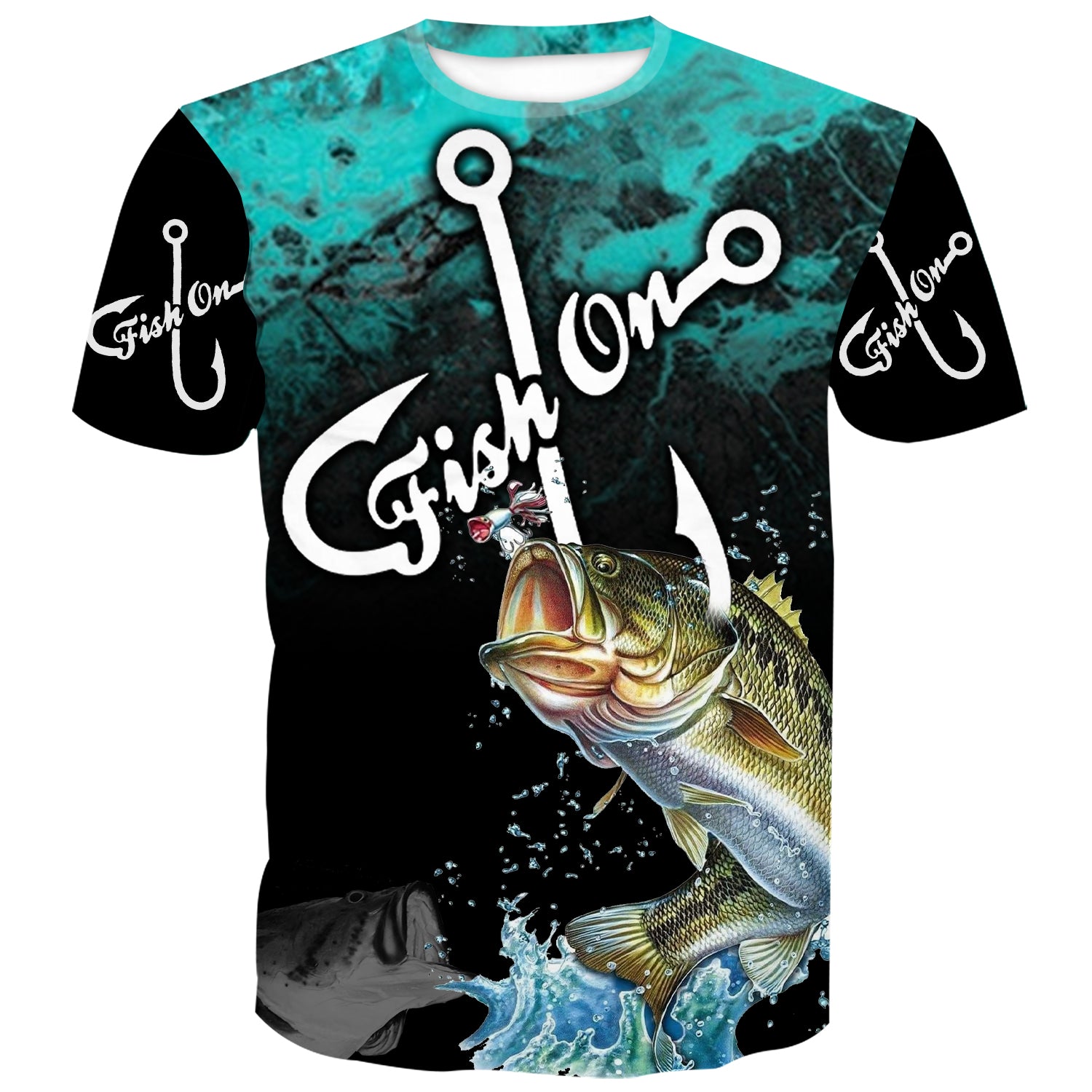 Fish on - Multicolor T-Shirt