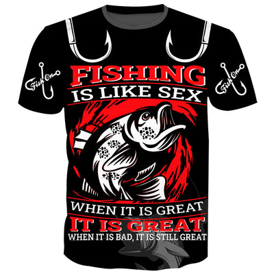 Bass Fishing T-Shirt | Funny Fishing Shirt, Color 3 / 2XL