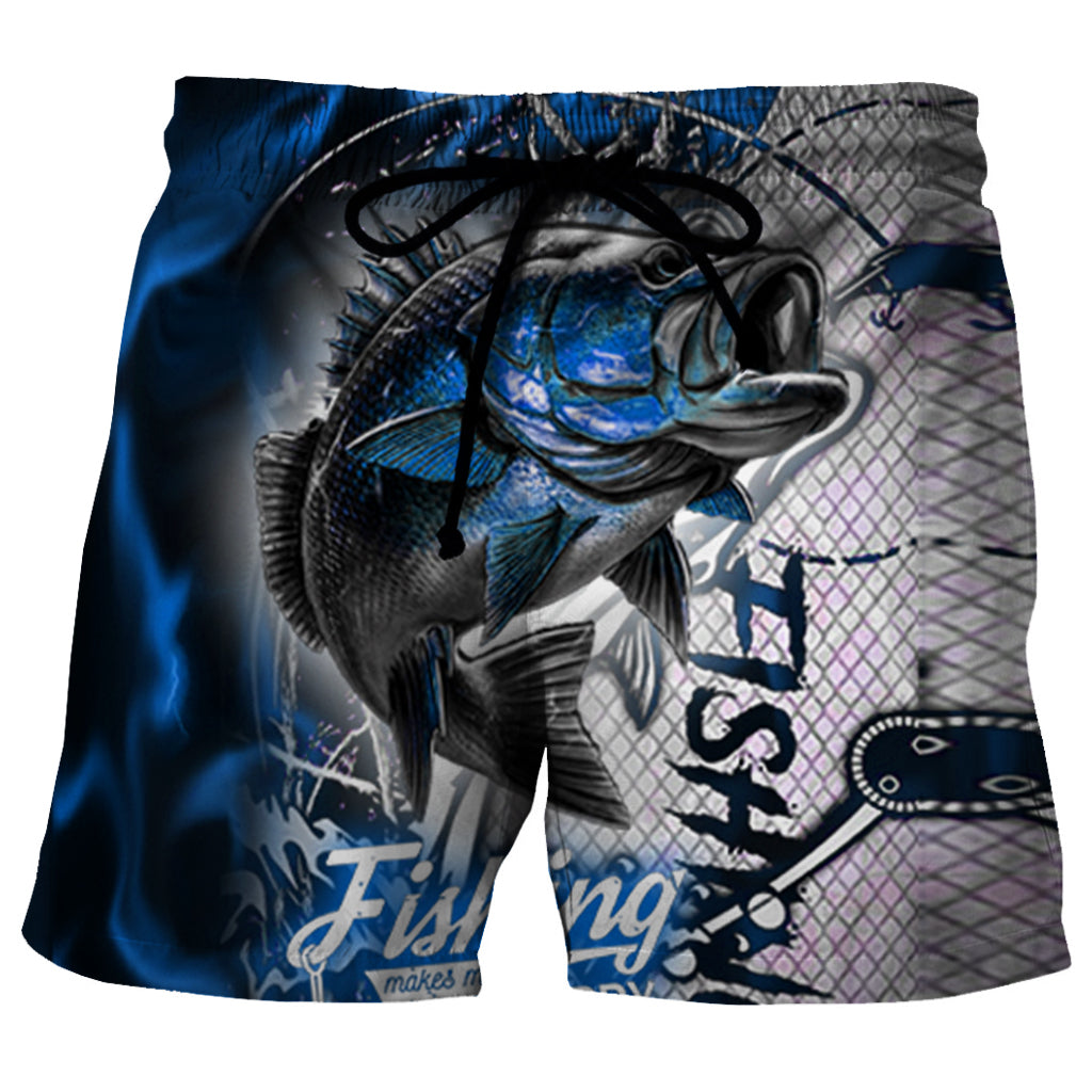 elitefishingoutlet Blue Net Fishing - Shorts, S / Shorts