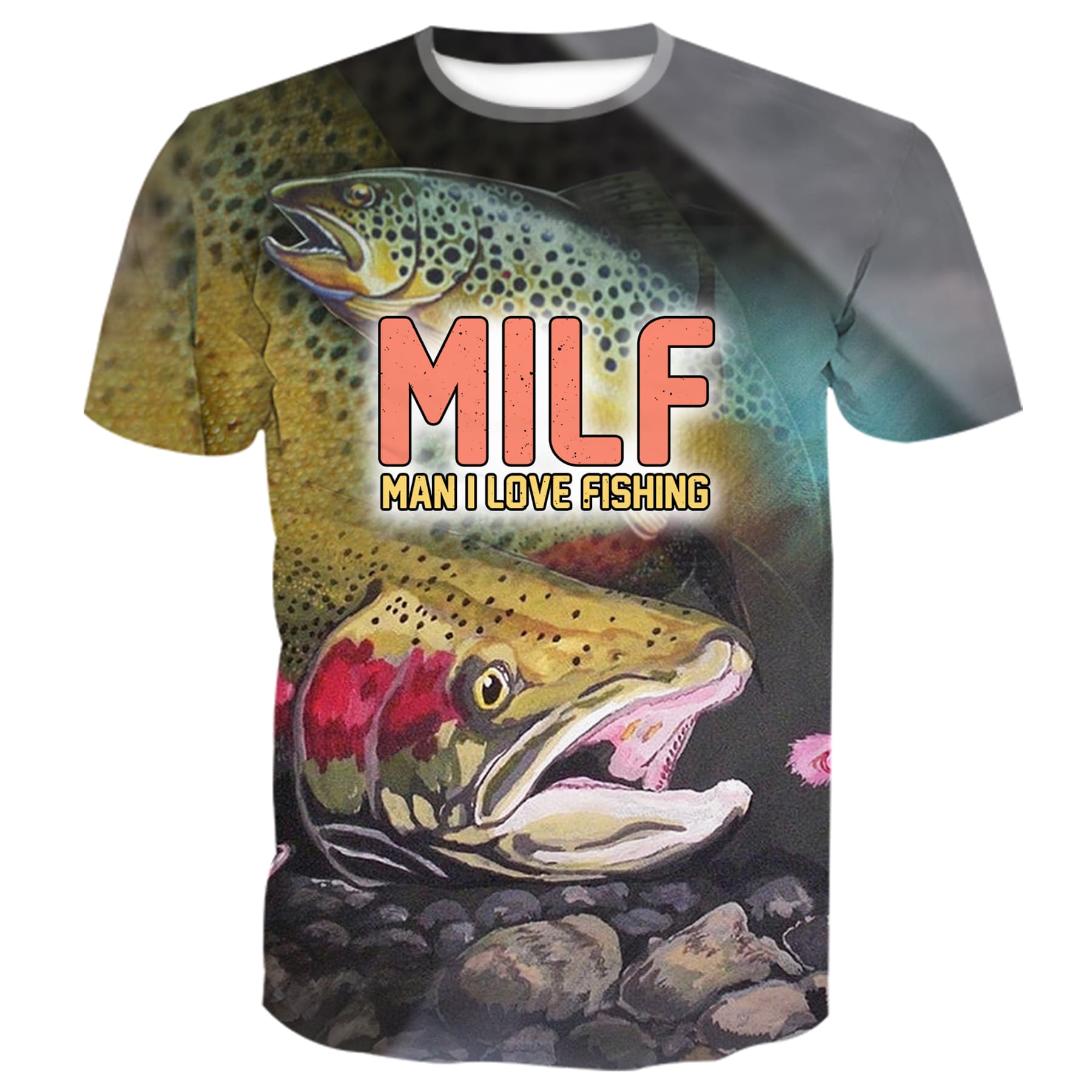 MILF - Man I Love Fishing - T-Shirt