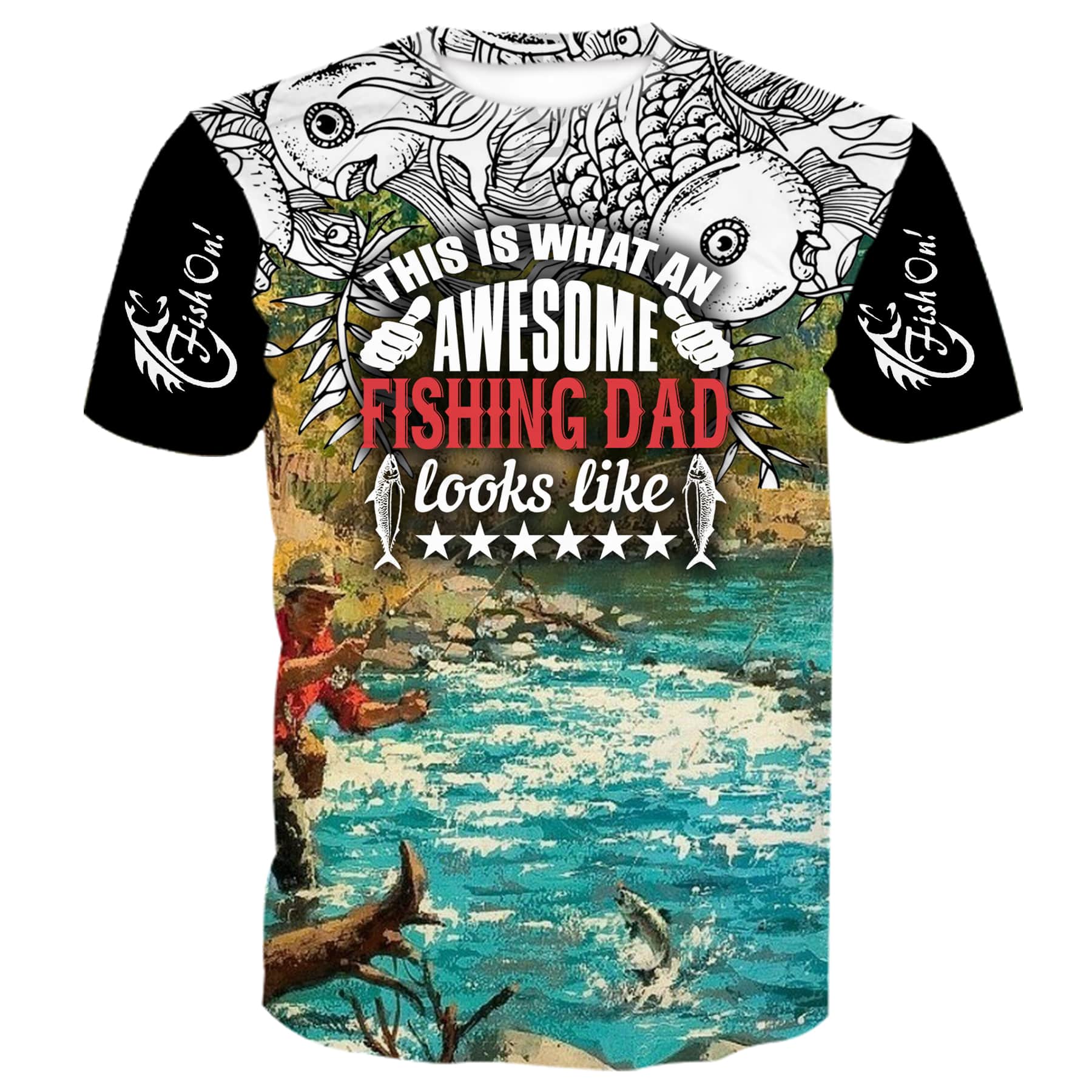 Fishing Dad - T-Shirt - elitefishingoutlet