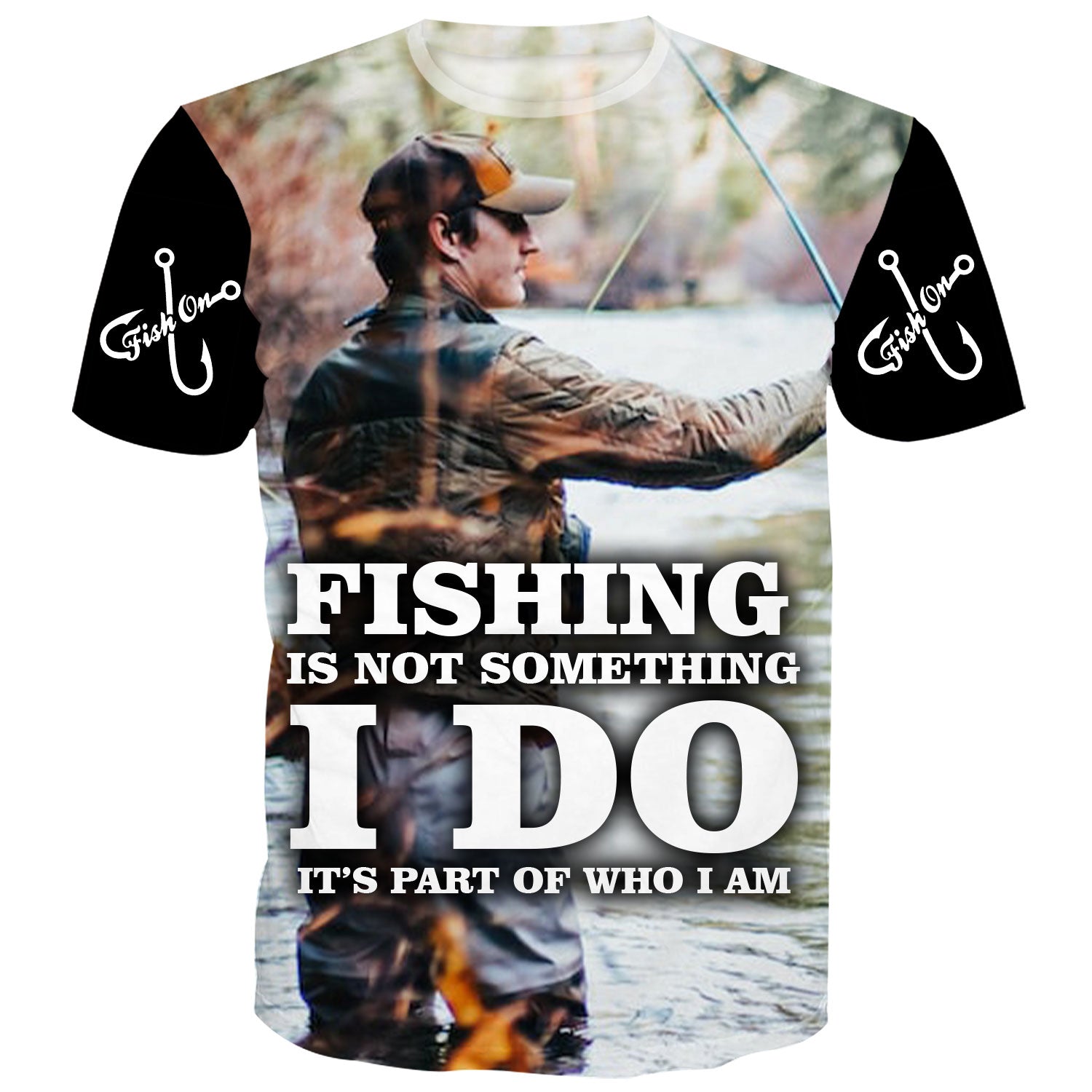 Fishing is a part of who I am - T-Shirt - elitefishingoutlet
