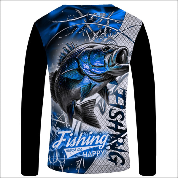 Blue Net Fishing - UPF 50+ Long Sleeve Shirt - elitefishingoutlet