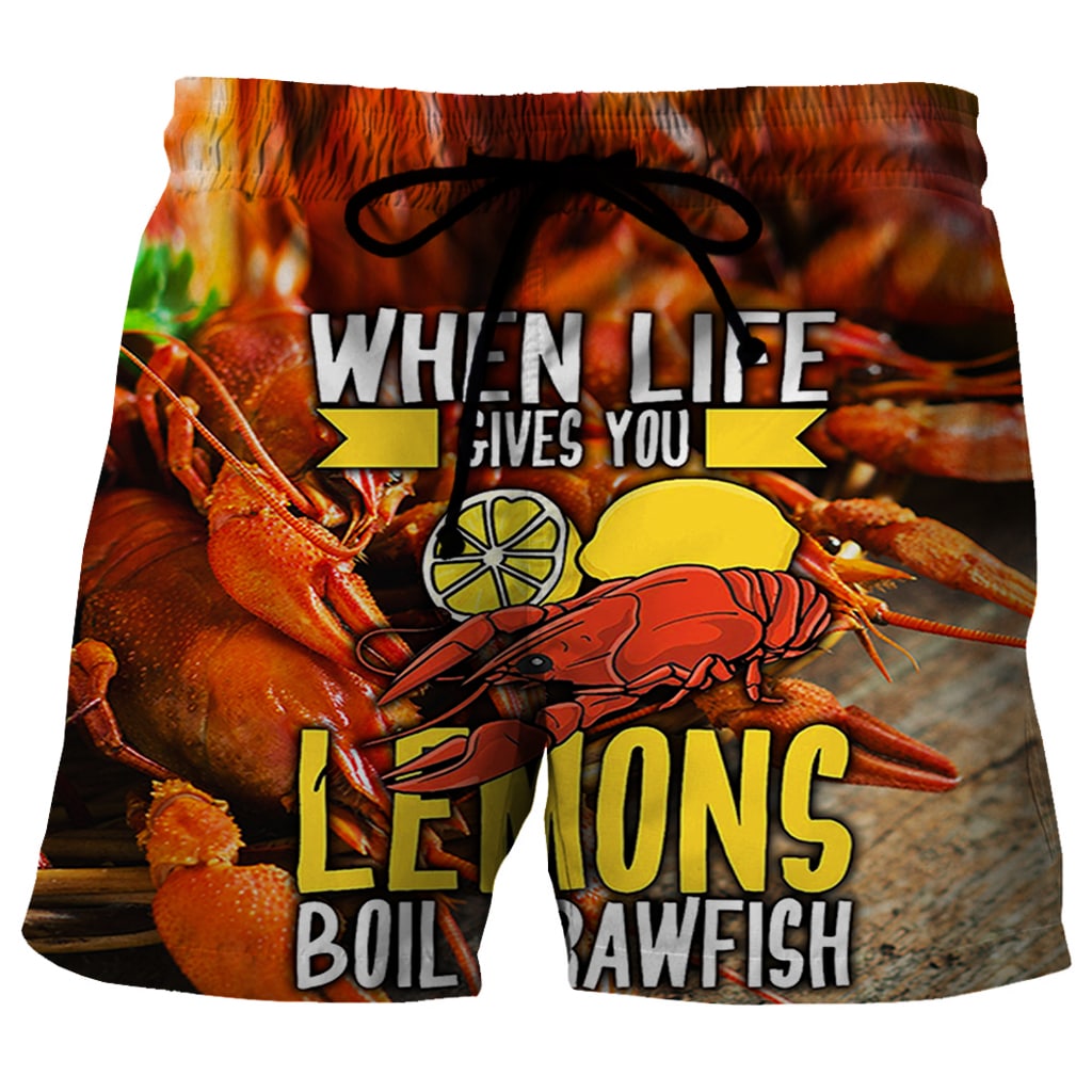 When life gives you lemons boil Crawfish - Shorts